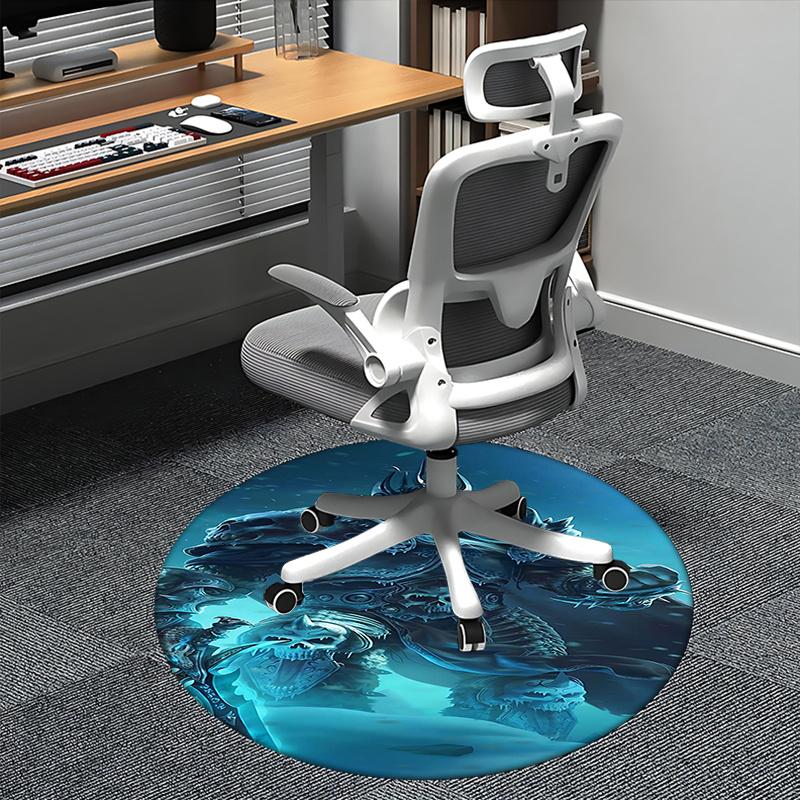 Arthas Menethil,Lich King Chair mat Round Rug Office carpet, Non slip, Suitable for Living Rooms, Bedrooms decor.1205281a