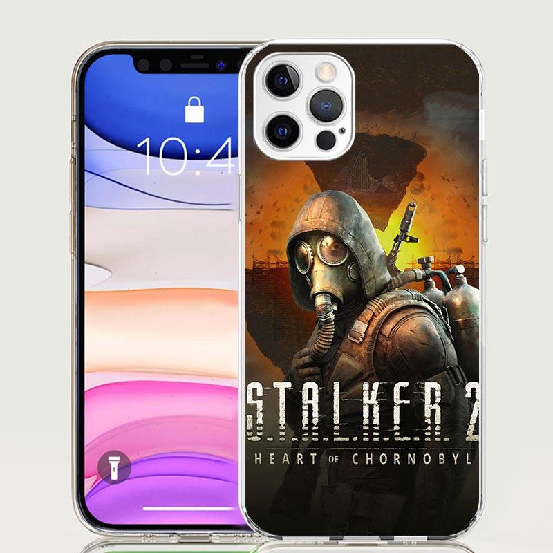 Игровой чехол S-Stalker для iPhone 17 Air 16 15 Plus 11 14 Pro Max 13 Mini 12 7 8 + SE Узорное искусство Индивидуальный чехол 17 Air 16
