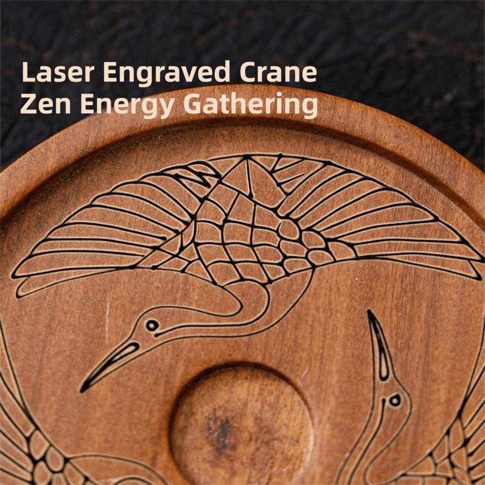 Solid Wood Incense Stick Holder Handmade Thread Incense Insert Base Incense Stove Room Decor
