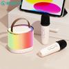 K52 Smart Karaoke Speaker Night Light для детей Портативный Bluetooth-динамик с 2 беспроводными микрофонами для рождественских подарков