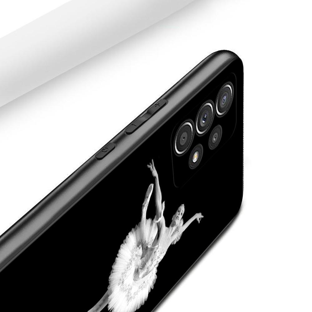Чехол для Samsung Galaxy A51 A71 A01 A11 A21 A21s A31 A41 A72 A52 A42 A32 A22 A12 A02 A02s F42 Ballet Dance Girl Ballerina