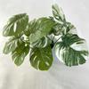 Faux Monstera Leaf 7 Heads Realistic Greenery For Wedding Photography Props