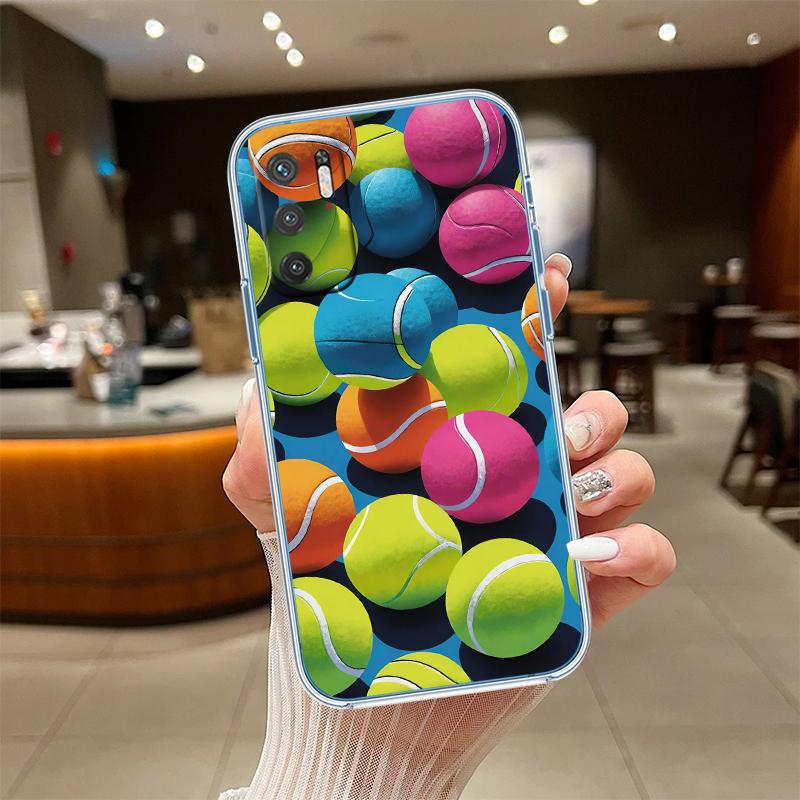 UP48 Tennis Sports Phone Case for Motorola Moto E13 E15 E20 E22 E22I E22S E30 E32 E40 E7 E7I G Plus Power Play Stylus G22 G14
