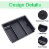 PIMCAR Center Console Organizer Tray For 2014-2018 Chevy Silverado GMC Sierra 1500 & 2015- 2500HD/3500HD Models -  Fit Storage Ert Accessories