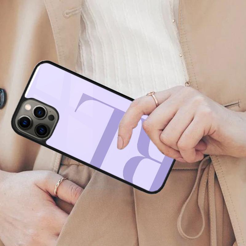 Персонализированный чехол для телефона с магнитом и большой буквой Для APPLE iPhone 17 Air 16 14 13 12 Pro Max 15 Plus Беспроводная зарядка MagSafe Чехол