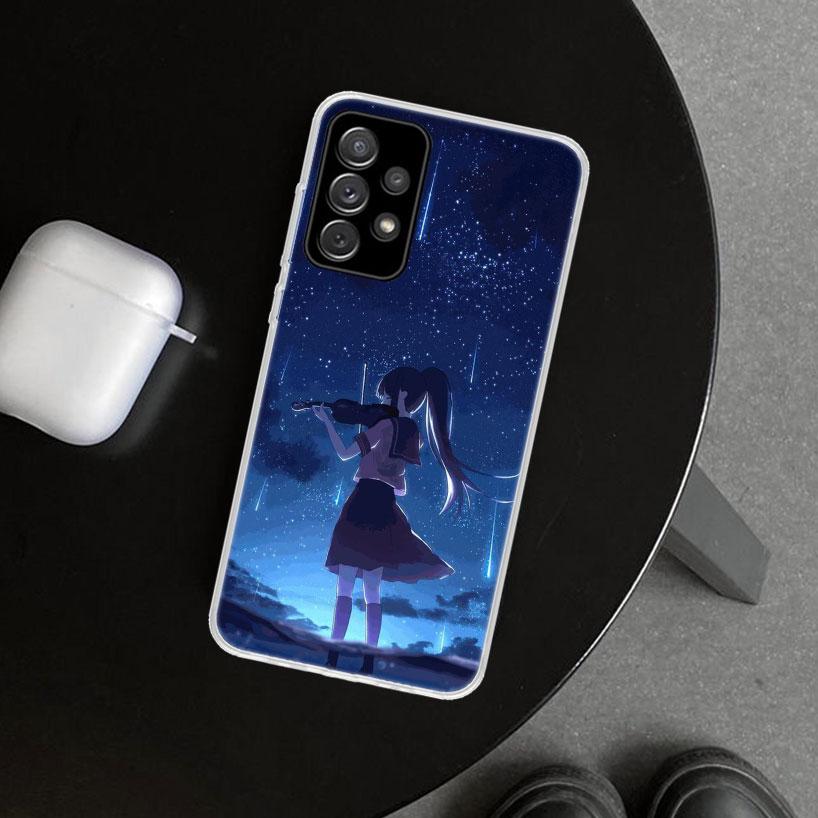 Music Violin Phone Case for Samsung Galaxy A17 A16 A26 A36 A56 A57 A37 A15 A25 A35 A55 A14 A24 A34 A54 A13 A23 A33 A53 Galaxy A1