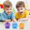 Набор слаймов для детей, игрушка для снятия стресса, 50 мл. Мягкие пушистые слаймы для веселой игры, слаймы для снятия стресса, начинка для пасхальных корзинок для яиц