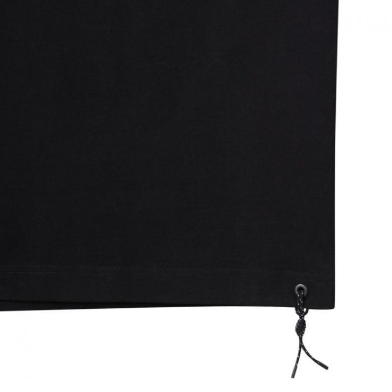 Customellow Свободная футболка с окрашиванием Black cqTam25421bkx