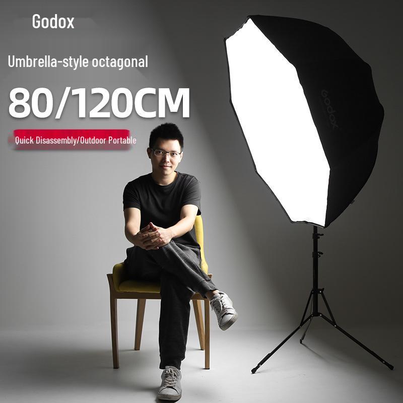 Восьмигранный софтбокс Godox с сотами - Портативный 80/95/120 см Заполняющий свет для камеры