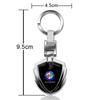 For Alfa Romeo Car Logo Stying 3D Metal Key Rings Shield Shaped Keychain For Alfa Romeo serpent Giulia 159 156 MITO Stelvio 147 