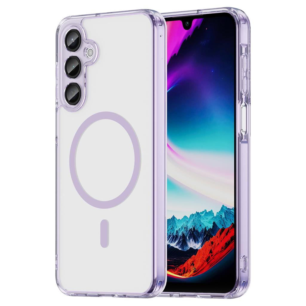 Прозрачный чехол для телефона Samsung Galaxy A16 5G/A16 4G, Нежелтеющий магнитный чехол для телефона Samsung Galaxy A16 5G/A16 4G