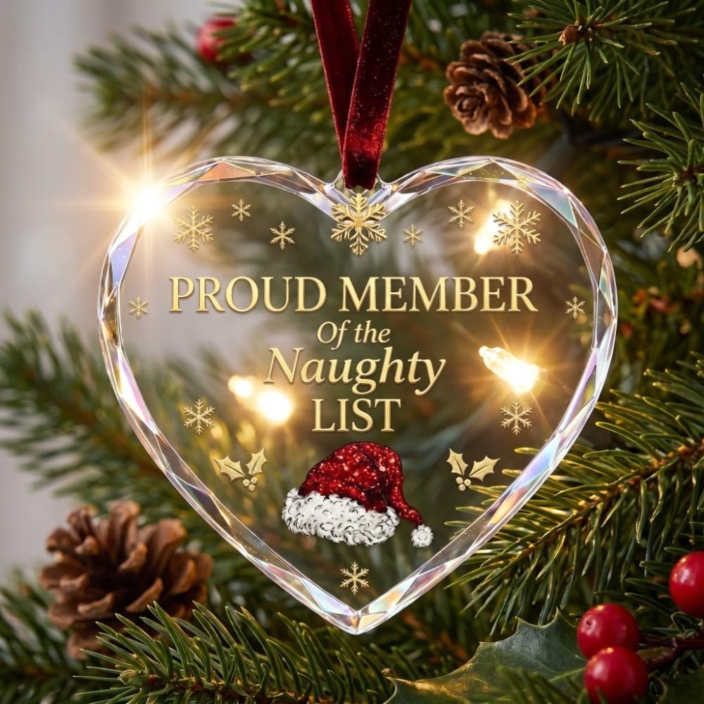 Hanging Love Attitude Slogan Pendant Christmas Tree Ornaments Christmas Gift Giving
