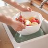 Корзина-сито из полипропилена для пищевых продуктов для удобного мытья риса и фруктов, мытья овощей, мытья риса