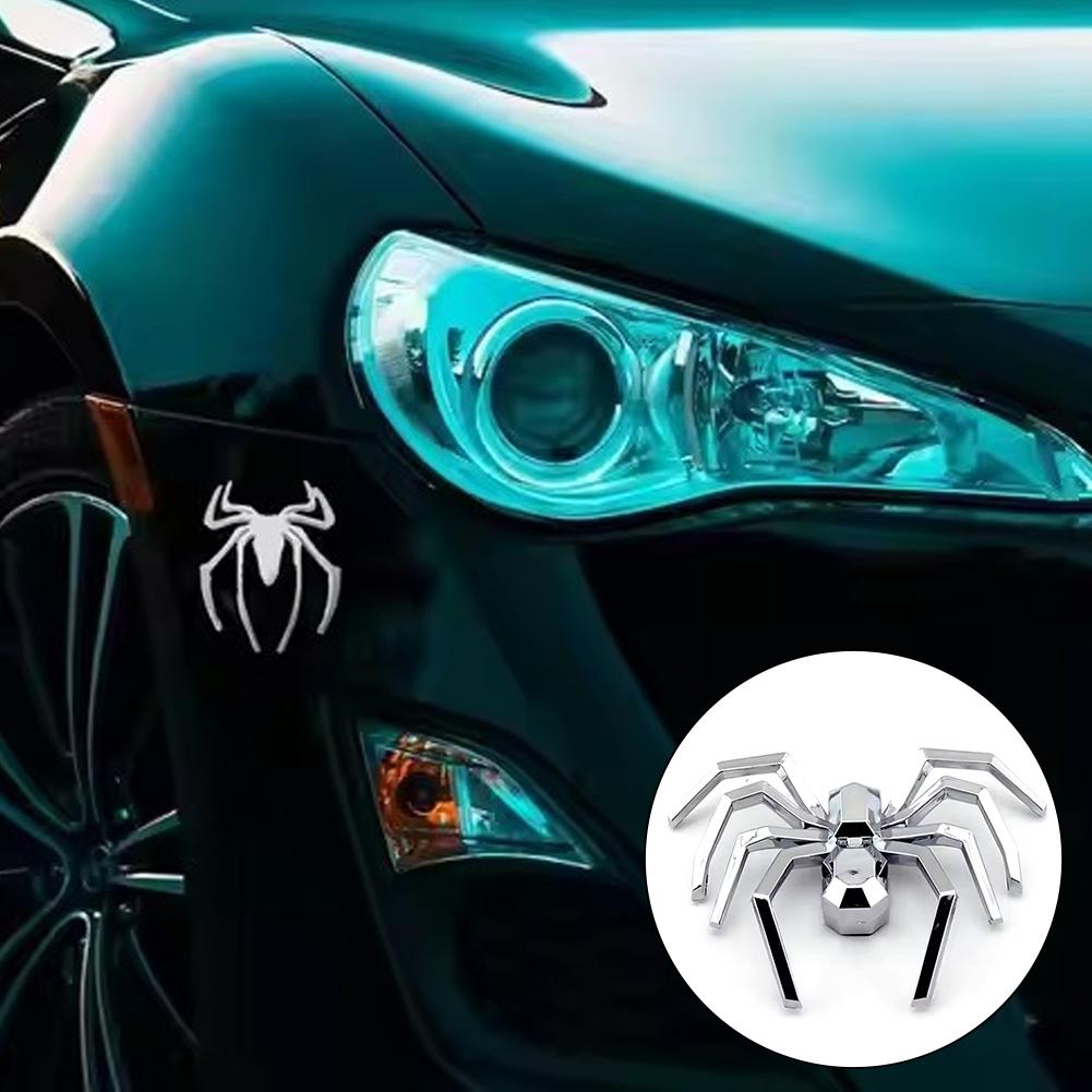 3D Креативный Автомобиль Мотоцикл Паук Дизайн Наклейка Автомобильная Наклейка С Царапинами Украшения