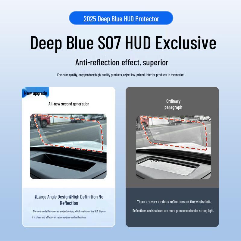 Защитная крышка Deep Blue S07 для HUD-дисплея (на 26 моделей автомобилей) - Аксессуар для интерьера и декоративная модификация