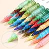 9-Colors Acrylic Pen Straight Liquid Art Felt Pens High-quality Marker Pen