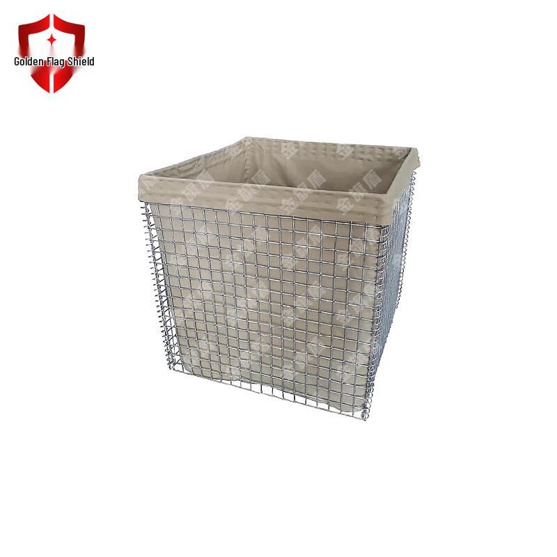 Golden Flag Shield Hot-Dip Galvanized Gabion Blast Wall