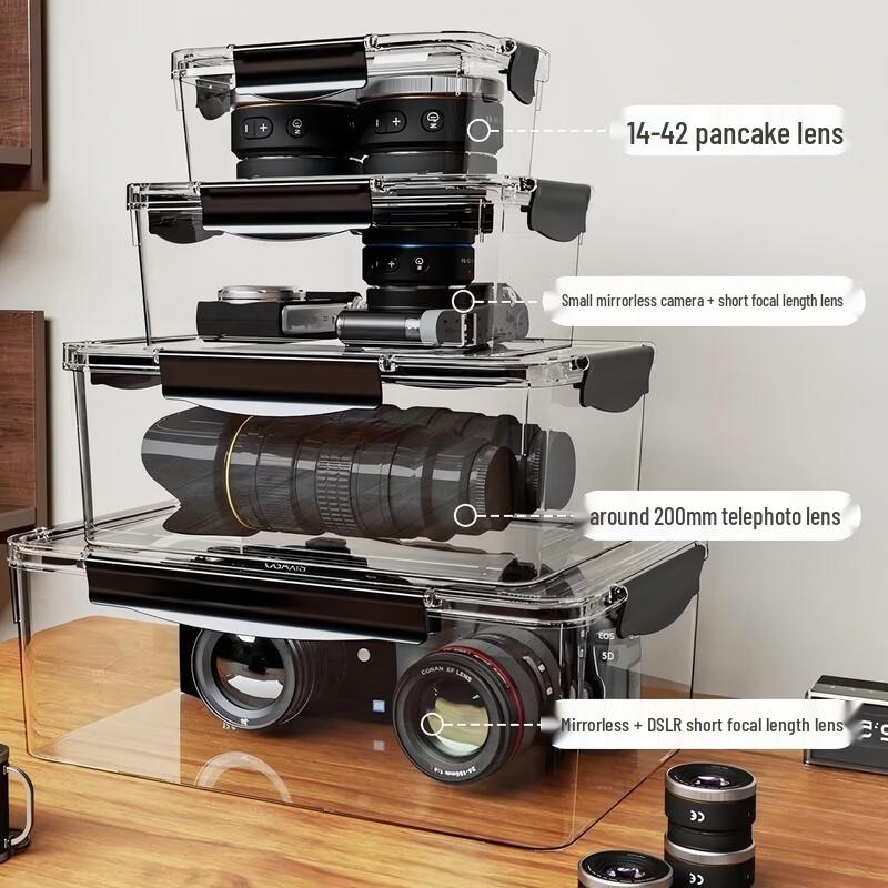 Alliance Large High-Transparency Moisture-Proof Camera Storage Box