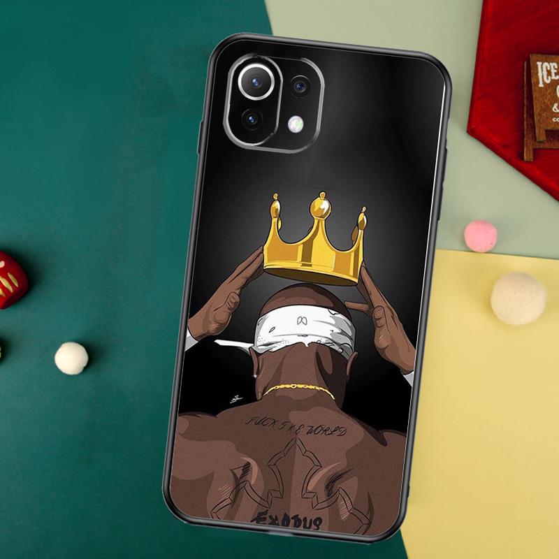 2Pac Makaveli Tupac Amaru Shakur Case For Xiaomi 14T Pro 11T 12T 13T 13 14 15 Ultra POCO X7 Pro X3 X5 X6 M6 F5 F6 Pro Cover