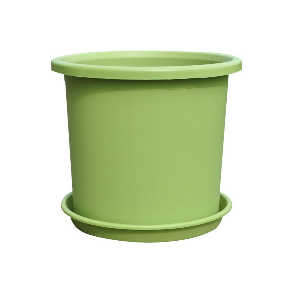 The New - Gallon Rose And Green Vine Plastic Flowerpot Of Four Seasons Flowerpot