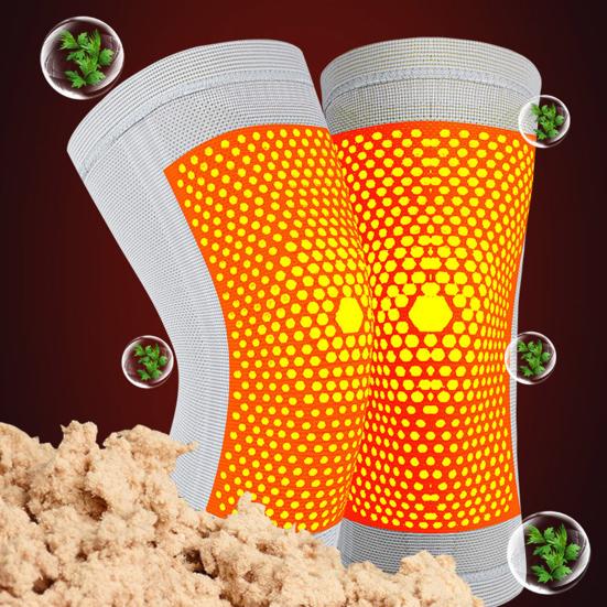 1 шт. Самонагревающийся наколенник износостойкий высокоэластичный дышащий легко надеваемый сохраняющий тепло самонагревающийся