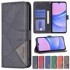 Wallet Card Photo Frame Capped Prism Magnetic Flip Leather Case For Samsung Galaxy Xiaomi Redmi Honor OPPO Realme OnePlus Moto iPhone Anti-fall Cover