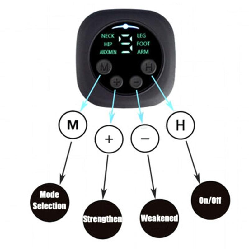 EMS массажер для ног, формирование ног, электрическая разминающая мышечная боль, расслабляющая массажная подушка