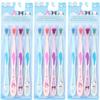 Lilpang Toothbrush Junior Elementary School Student Toothbrush 4P 3 Set, 3 Pieces, a Popular Character In Korea