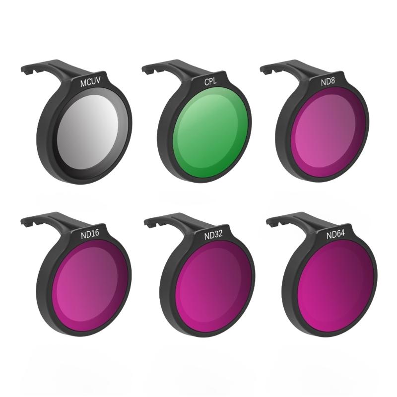 Набор линзовых фильтров с многослойным просветлением MCUV CPL ND для аксессуара для квадрокоптера БПЛА с MCUV CPL ND8 ND64 на выбор