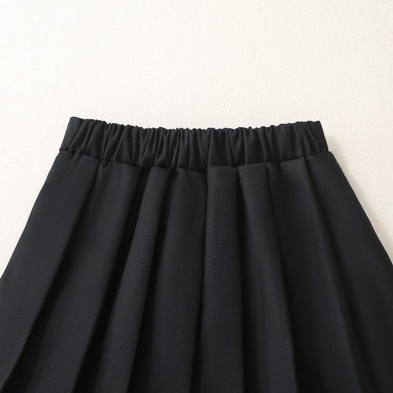 Юбка-плиссе для девочек весна/осень 2025 г.: Маленькая девочка в стиле вестерн-колледж JK