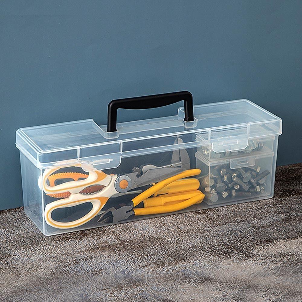 Plastic Hardware Tool Box Tool Organizer Parts Box Multifuntional Tool Storage Box