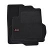 Tapis de sol - Logo - Mazda 2 - Velours noir - 4 pièces - Ajustement précis