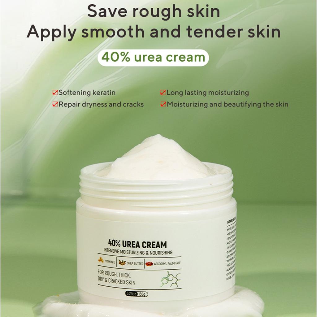Urea Cream 40%, Hand & Foot Moisturizer For Dry Cracks Nourishes The Hands And Feet And The Skin Is Smooth And Soft,150g