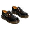 Dr. Martens Кожаные туфли-балетки с регулируемой пряжкой, женские, черные 12916002
