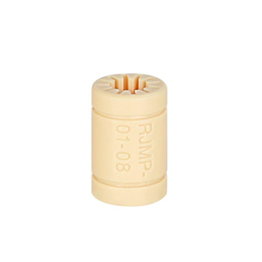 1 шт. Новый RJMP-01 RJ4JP-01 RJMP-01-10 Линейный подшипник DIY Пластиковый подшипник Вал Сплошная пылезащитная втулка Полимерные детали для 3D-принтера