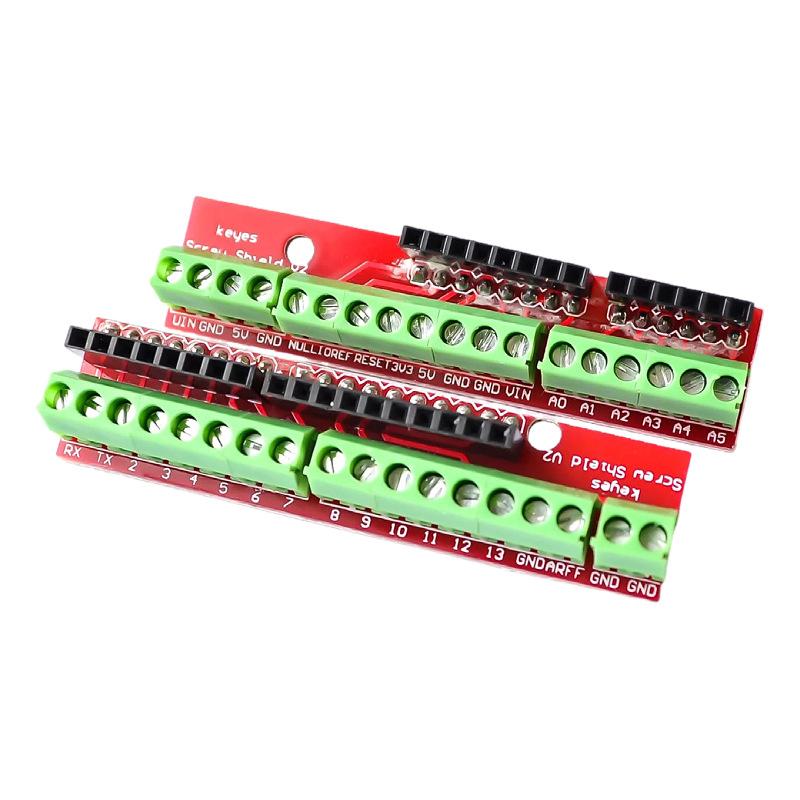 Плата расширения винтовых клемм Screw Shield V2, двойной набор, совместимая с arduino UNO-R3