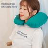 Portable Automatic Air Inflatable Pillow Super Light U Shape Neck Cushion  Office Lunch Breaks