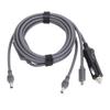 5 Meter Power Cable for Mini Satellite Antenna 3 In 1 DC Port PD Type C 12V 24V Car Charger Input