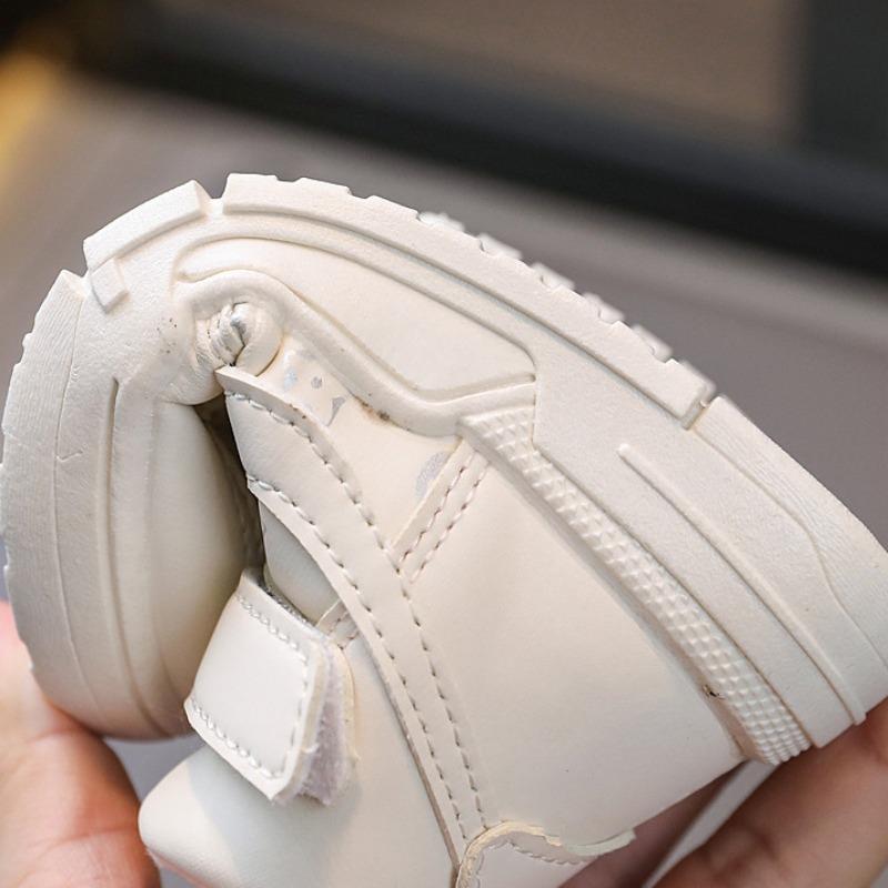 Fleece Sneakers Two Cotton Medium and Small Children's Versatile Board Shoes Boys and Girls Casual Shoes Cotton Shoes