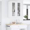 Hanging Cabinet with Storage White 60 x 31 x 80 cm Particleboard