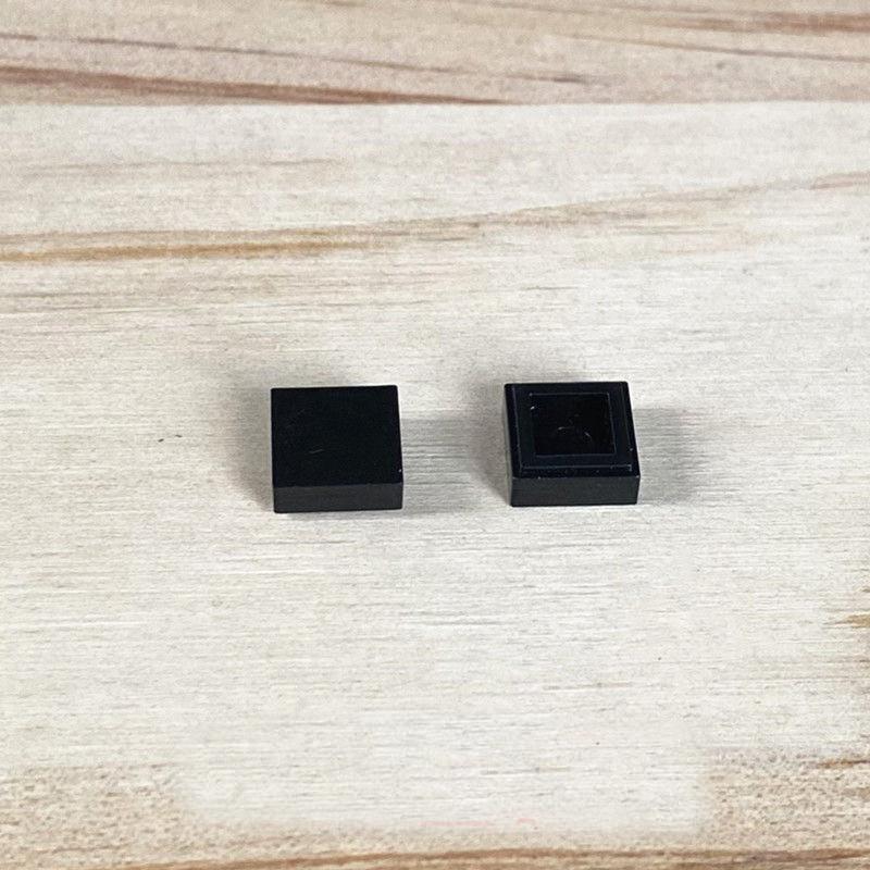 200 шт. 1x1 кирпичи, плоская плитка, гладкая 1*1, строительные блоки, сделай сам, развивающие творческие детали, игрушки для детей, совместимые 3070