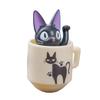 More! Wobble Roly-Poly Collection YR-MC05 Kiki's Delivery Service Mug and Jiji
