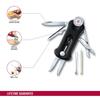 Victorinox Гольф Черная Гольф-вилка с Маркером и Маркером для Мяча Ремонт Оснащена Съемным Инструментом для Спортивных Мячей с 10 Функциями Инструмент, Инструмент, Маркер,