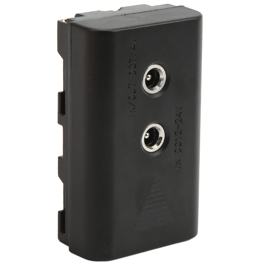 Dummy Battery with DC 7.4V Elbow Power Cable for Sony NPF550 NPF570 NPF970 Monitor Parts