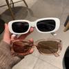 Small Rectangle Sunglasses Women Oval Vintage Brand Designer Square Sun Glasses For Women Shades Female Eyewear Anti-glare