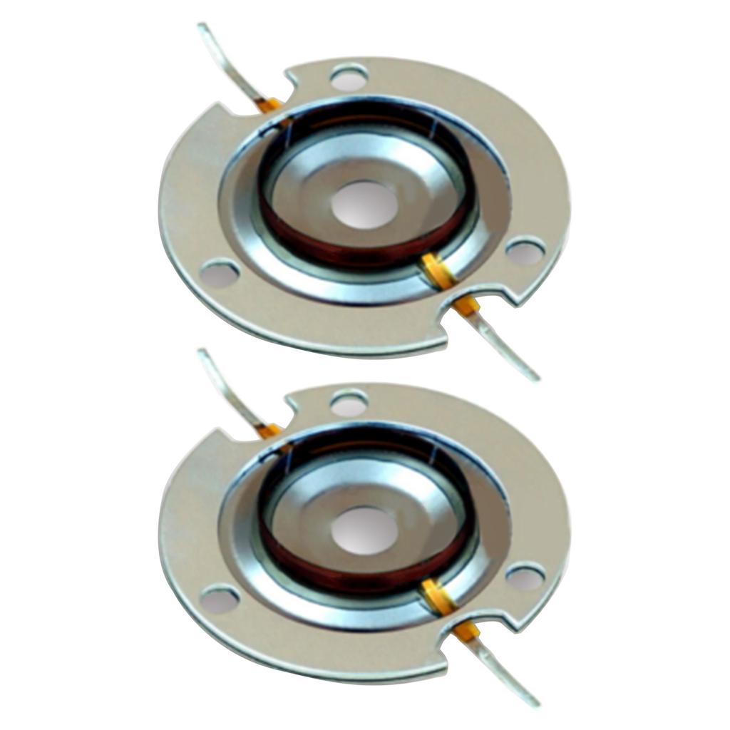 25.4mm Imported Metal Titanium Film Silk Side Diaphragm 25 Core Tweeter Treble Voice Coil Speaker Repair Film 6Ohm
