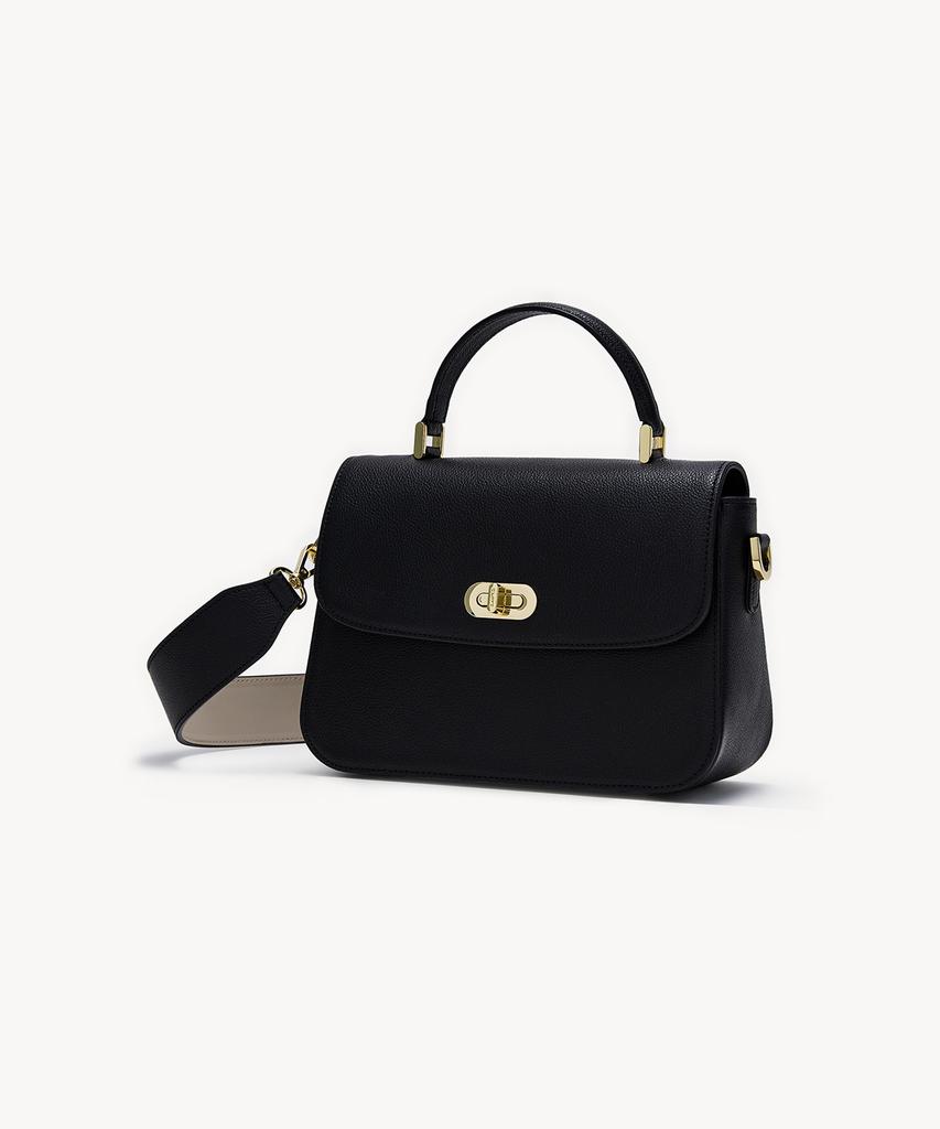 Clave Elsa Black Shoulder Bag