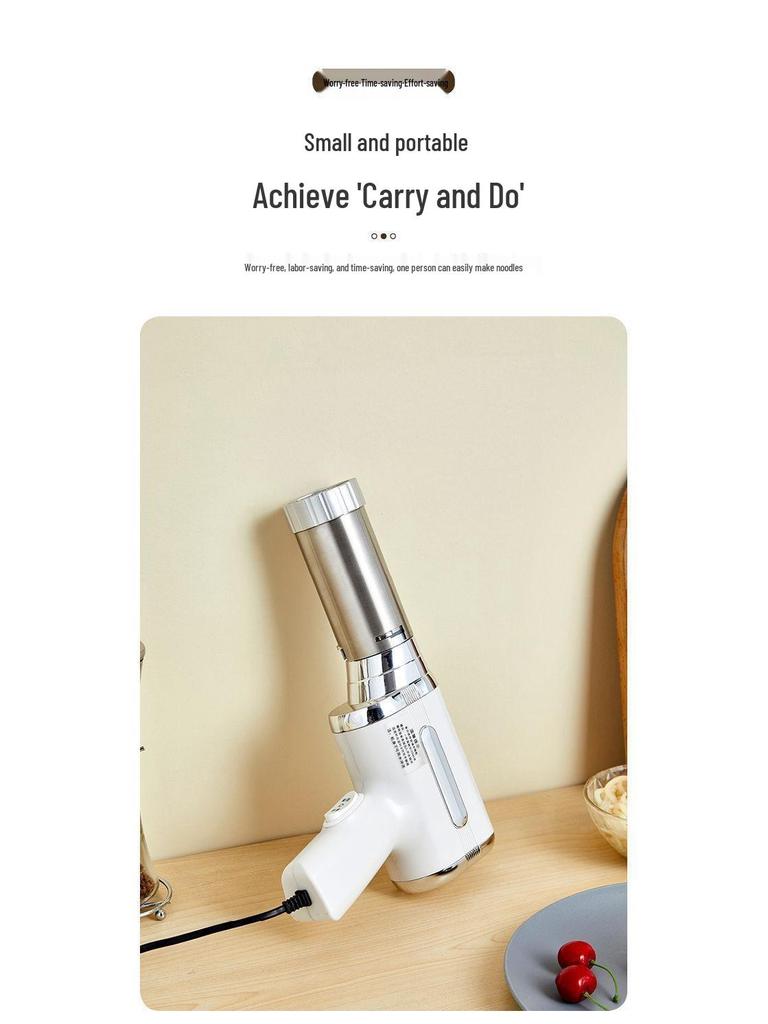 Высокомощная автоматическая лапшерезка из нержавеющей стали - Ручной бытовой пресс