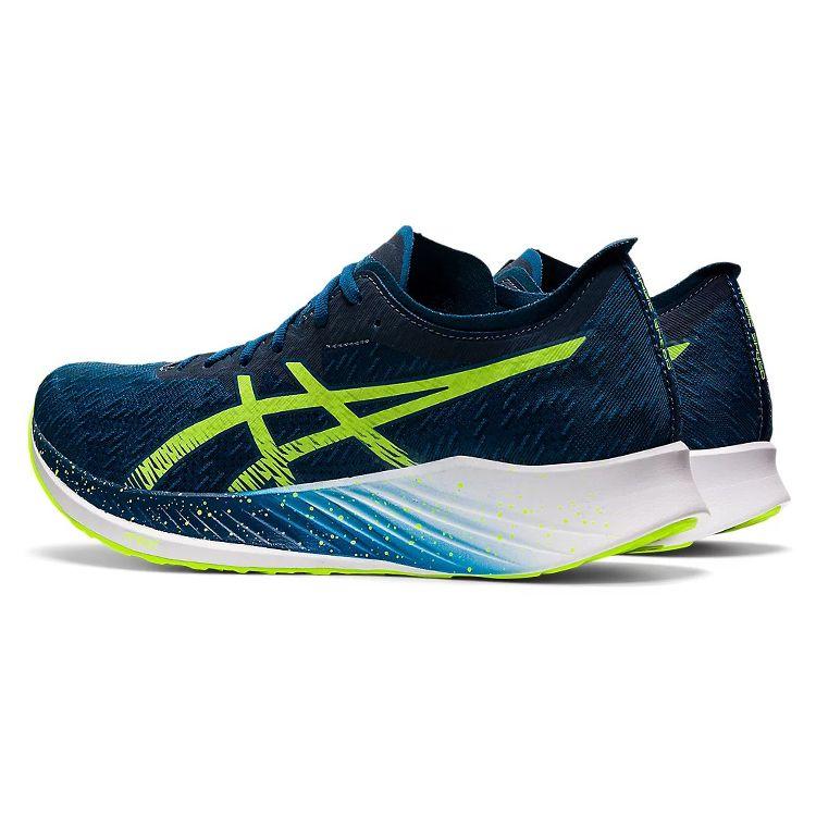 Asics Мужские кроссовки Magic Speed ​​Mako Blue Hazard-Green 1011B026-402
