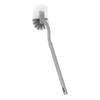 Toilet Brush Long Handle Curved Design Toilet Brush Hangable Practical Toilet Bowl Brush for